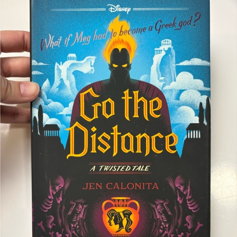 Go the Distance A twisted tale by Jen Calonita hardcover book